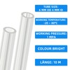 ERGAOBOY Bright 10M Polyurethane PU Air Hose Pipe Kit, 6mm