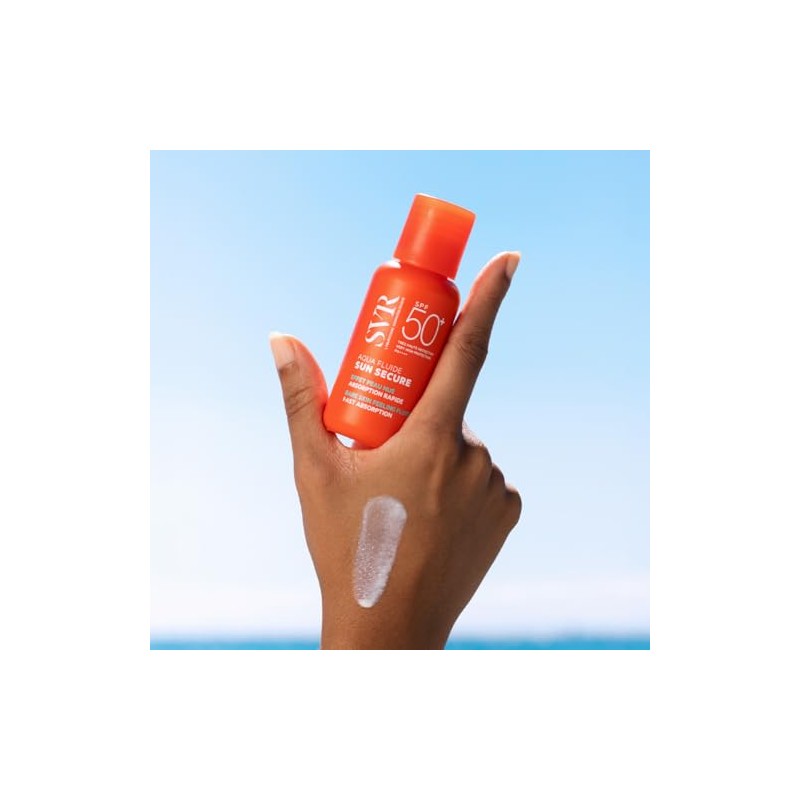 SVR Sun Secure Aqua Fluide SPF50+, Protector Solar de Alto