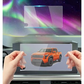 xjzshly 8 Inch Screen Protector Foil Compatible with 2024 Toyota Tacoma SR/SR5/TRD PreRunner/TRD Sport/TRD Off-Road Tempered Glass Protective Film for 2025 Toyota Camry LE/SE Touchscreen Accessories