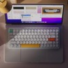 nuphy Air75 V2 Portable 75% Mechanical Keyboard,Wireless Keyboard,Supports Bluetooth/2.4G/USB-C RGB