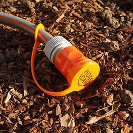 CamperStation HoseCap 3-Pack Protective Cap for Hose Coupling Orange