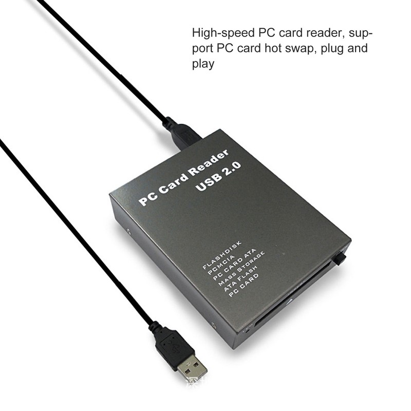 Storage Card Reader USB2.0 PCMCIA Card Reader 68 Pin High