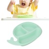 Whale Divided Plate Kids Divided Plate Sectioned Cartoon Baby Food