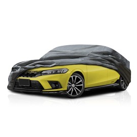 5 Layer Car Cover for Honda Civic Si 2017-2025 Sedan 4-Door Semi Custom Fit Full Coverage All Weather Pollution, Dust, Sun, All Weather Protection