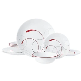 Corelle Splendor 12-piece Chips & Cracks Resistant Dinnerware Set, Service for 4