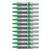 Pentel Maxiflo Drywipe Marker Pen - Green, Box of 12