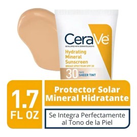 Cerave Protector Solar Tintado Spf 30 - 50 Ml 2 Botellas