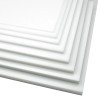 BuyPlastic Natural White HDPE Plastic Sheet 1/4" x 6" x