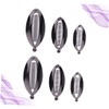 FOMIYES 6 Uds Pinzas Para El Cabello Francesas De Pez