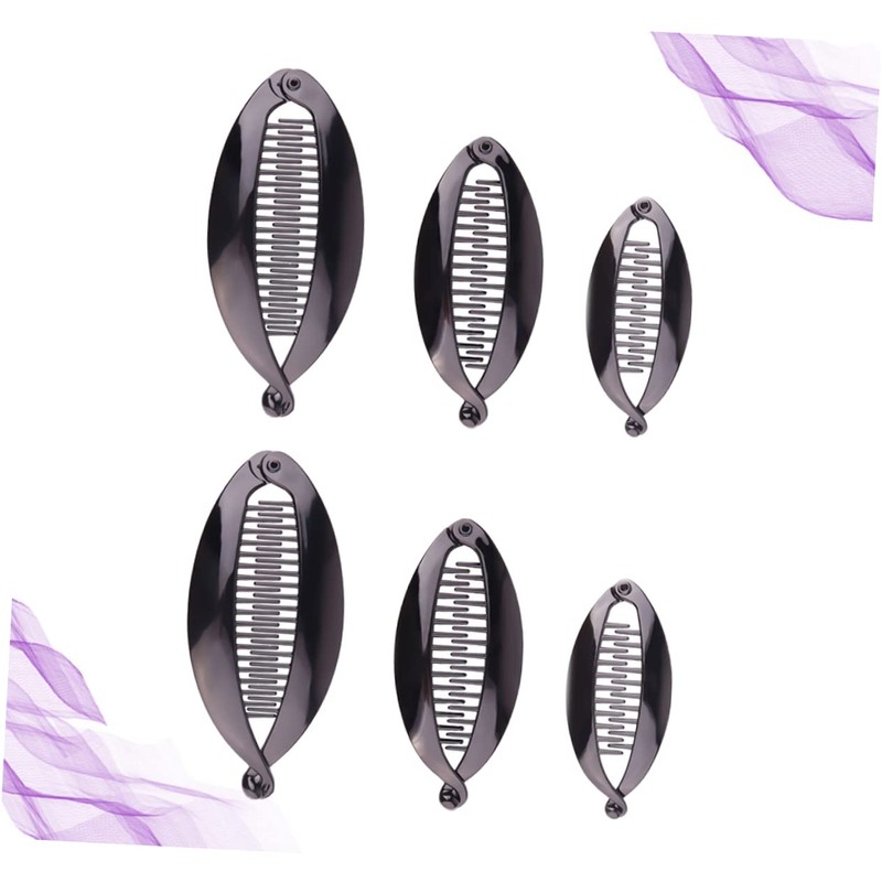 FOMIYES 6 Uds Pinzas Para El Cabello Francesas De Pez