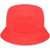 Kangol Unisex Sombrero Pescador De Algodón Lavado Beret Hat, CHERRY