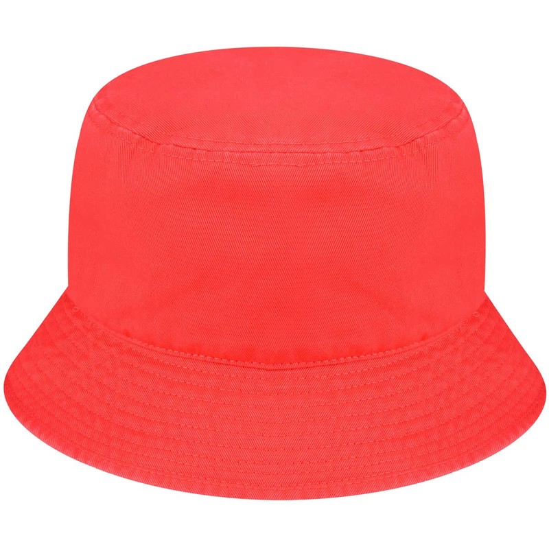 Kangol Unisex Sombrero Pescador De Algodón Lavado Beret Hat, CHERRY