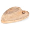 47th & Main Mango Wood Large, Heart Bowl