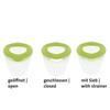 Westmark mixing cup with a splash guard, lid and spout,