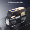 12V Portable Car Digital Air Pump Soundproof Tire Inflator with