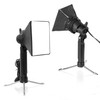 Meking Mini Softbox Photography Lighting Kit, 2700K Tabletop Led Lamp