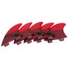 UPSURF Surfboard Fin Double Tabs K2.1 Size 5 Fins 5-Piece