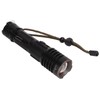 LED Flashlight USB Charging IPX4 Waterproof Aluminium Alloy Intelligent Digital