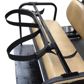 sthus Universal Golf Bag Holder Bracket Attachment Cart Rear Seat for EZGO Club Car Yamaha US