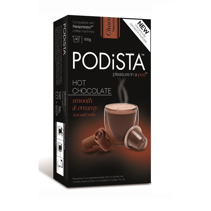 Hot Chocolate Nespresso Compatible Capsules Hot Cocoa Pods - Smooth