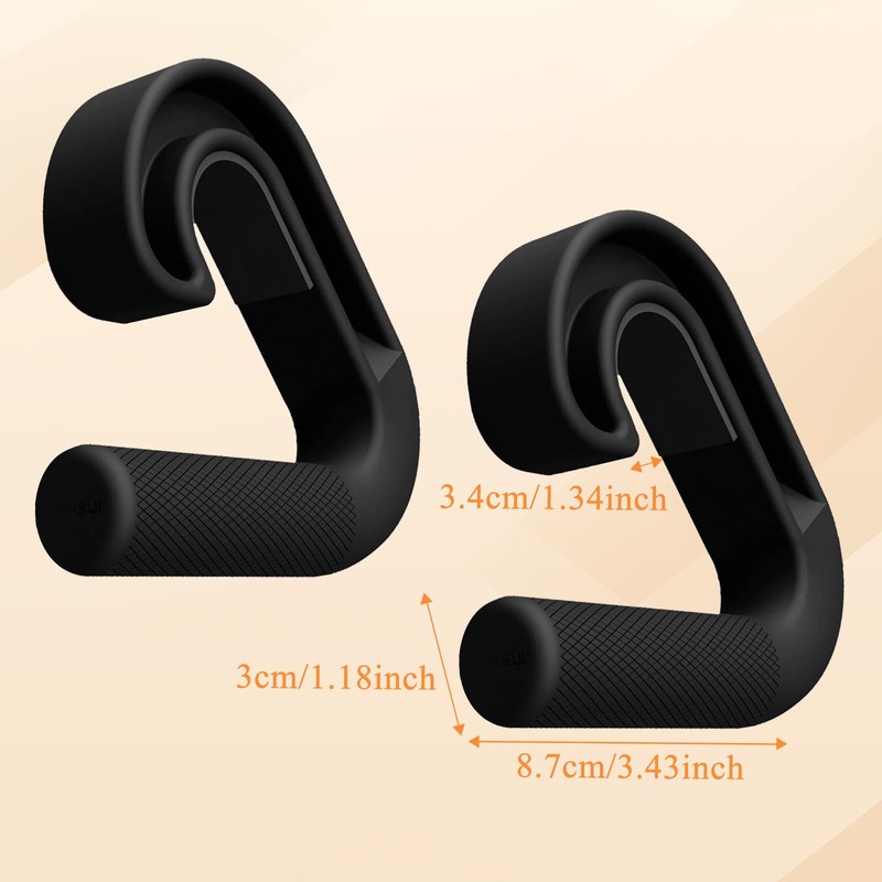 Dickly Pack of 2 Double D Rowing Grip Cable Pull