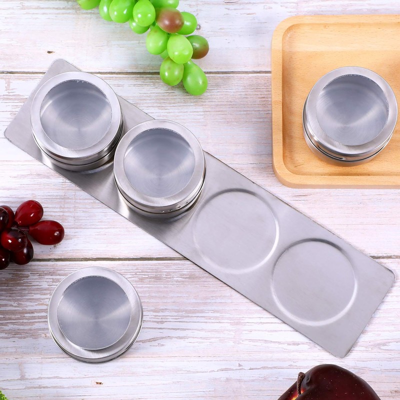 Chengu 3 Pieces Stainless Steel Wall Plate Base Wall Mounted