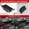 HIBRONGO 2PCS Center Console Storage Drawer Compatible with Toyota 4Runner