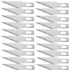 Wedo Scalpel Replacement Blades Pointed in Plastic Box Pack of