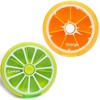 2PCS Pill Organizer Travel Pill Container 7 Compartments Weekly Pill