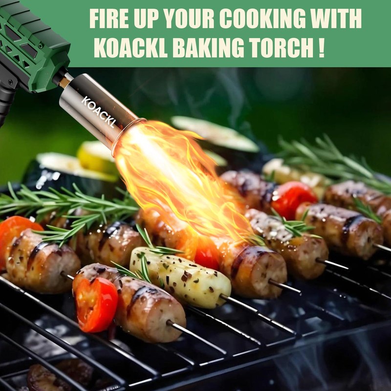 KOACKL Propane Torch Gun | Adjustable Flame Thrower Gun |