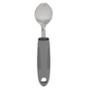 4Pcs Adaptive Utensils Weighted Non Slip Rubber Handle for Hand