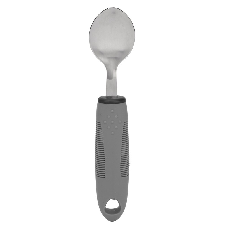 4Pcs Adaptive Utensils Weighted Non Slip Rubber Handle for Hand