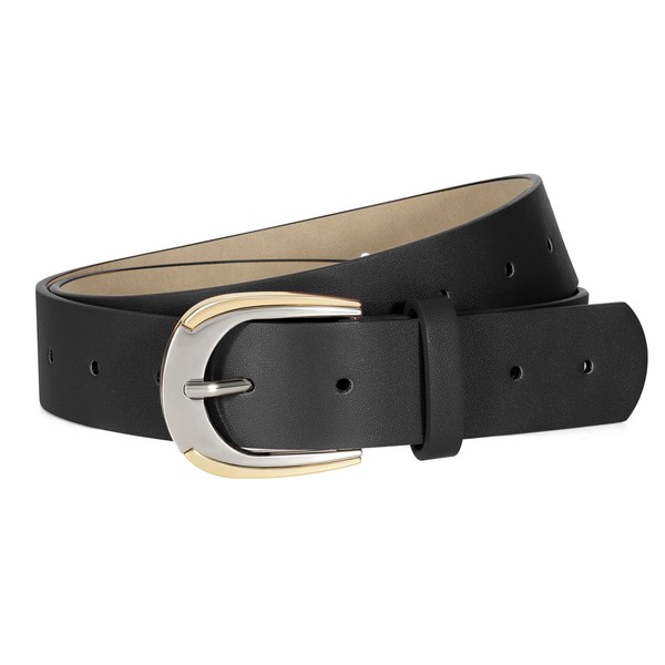 VONMELLI Women Leather Belt for Pants Jeans Dresses Ladies Belts