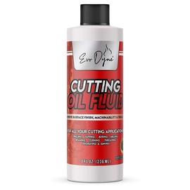 2-Pack Evo Dyne Cutting Oil Fluid (8oz), Made in USA - Multipurpose - Cutting Oil for Drilling, Tapping, Milling - Machine Cutting Fluid | Safe on Metal & Glass
