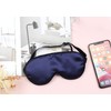 Everest Essentials Silk Sleep Mask with Adjustable Strap, Blocks Out
