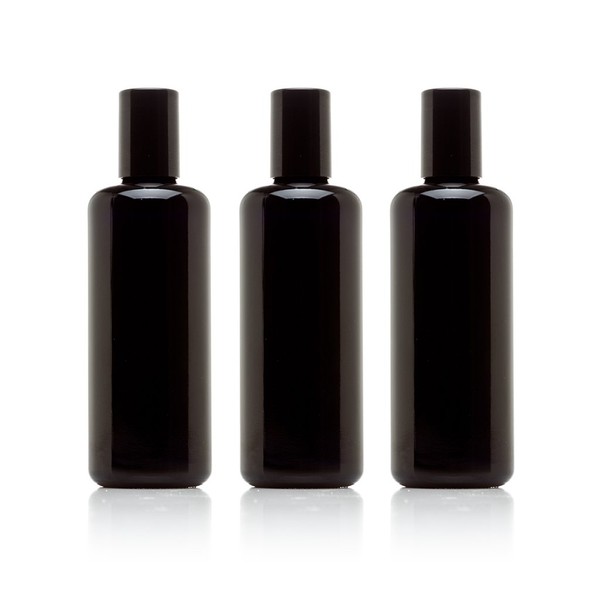 Infinity Jars 100 ml (3.4 fl oz) Black Ultraviolet Glass