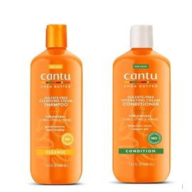 Cantu Shea Butter Cleansing Shampoo + Hydrating Conditioner 13.5oz "Duo"