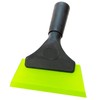 Ewrap Green Shower Squeegee for Bathroom Rubber Squeegee Windscreen Wiper