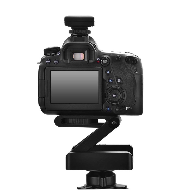 Universal Flex Tilt Head Z Mounting Bracket, Folding Tripod Head
