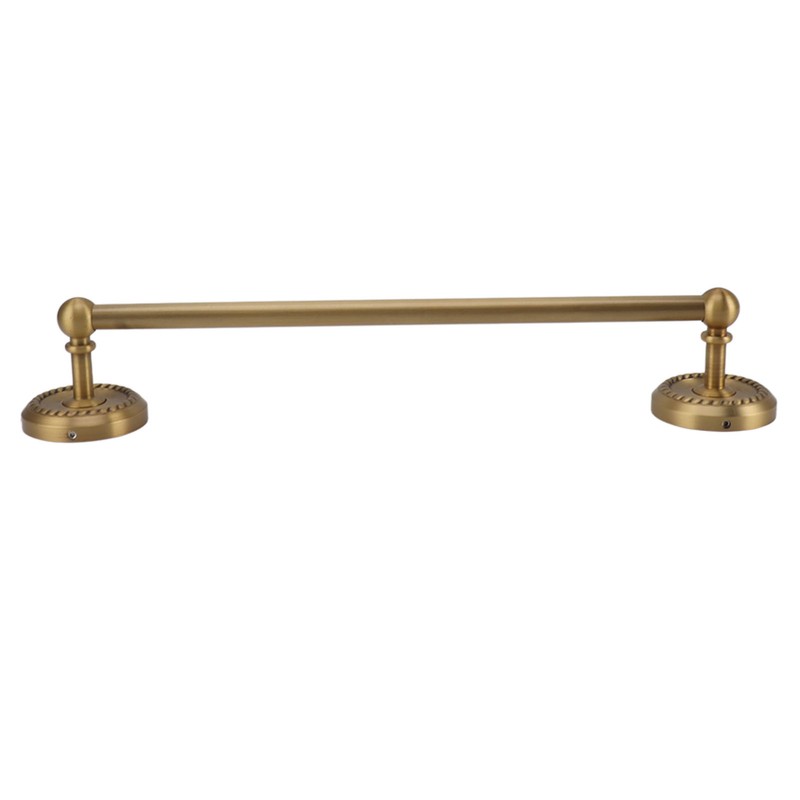 All Copper Bathroom Towel Bar European Style Wall Mounted Towel