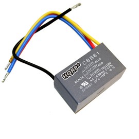HQRP Capacitor for Harbor Breeze Ceiling Fan 3uf+3.5uf+6uf 4-Wire plus HQRP Coaster