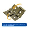 uxcell Double Acting Hinges Folding Screen, 6Pcs 1.85" Double Swing