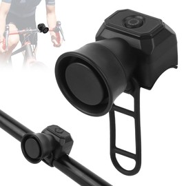LYPPUL Fahrradklingel Elektrisch, 120dB Fahrradhupe Elektrisch Laut, IPX4 wasserdichte Fahrradglocke Wiederaufladbar, Hupe Fahrrad Klingel mit Klingeltöne für Kinder Rennrad Elektroroller MTB Bike
