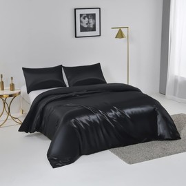 Chanyuan Silk Satin Bed Sheet Set
