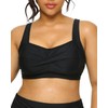 Daci - Parte superior de bikini push-up para mujer, talla