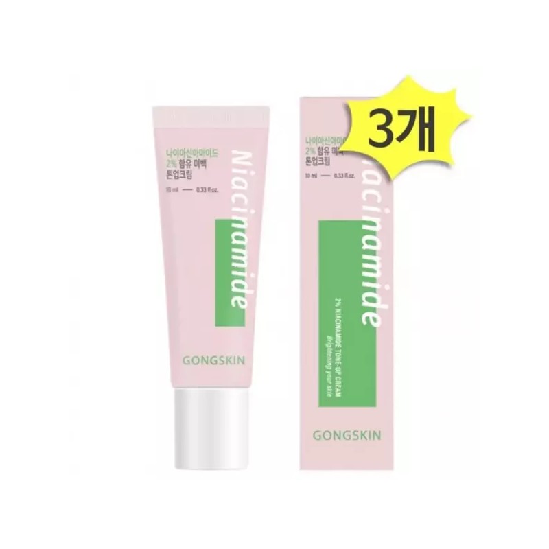Sue&SelmaMarket4 Partnership 나이아신아마이드 공스킨 여행용 미백 톤업크림 10ml x 3개