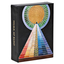 teNeues - Playing Cards: Group X No. 1 by Hilma af Klint, 54 Cards, Embossed Full Color, Vintage Art, Magnet Enclosure Box: Standard 52 Playing Cards on blue core card stock