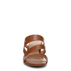 Naturalizer Women's Beaming Heeled Sandal, English Tea Brown, 6.5 Wide