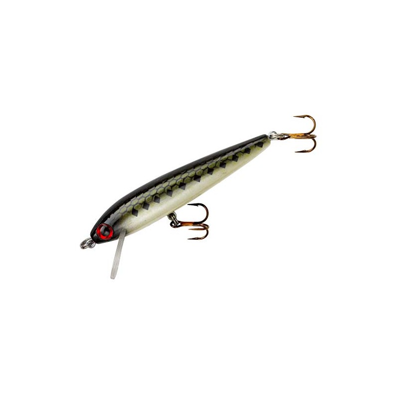 Rebel Tracdown Minnow Fishing Lure - Bass , 2 1/2