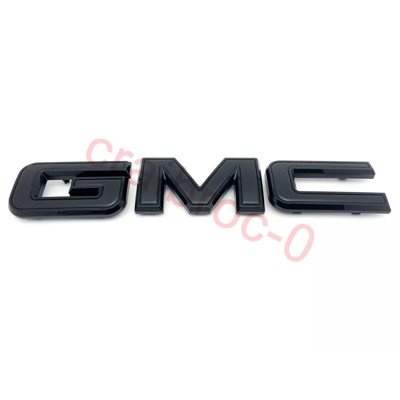 Auto GMC New Black Front Grille Emblem Badge For 2021